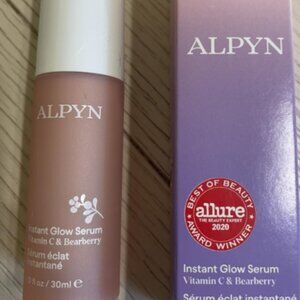 Alpyn Instant Glow Serum Vitamin C & Bearberry NEW SEALED